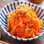 レンジで♪簡単人参しりしり【包丁要らず。ツナ缶の旨み】