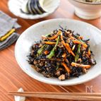 【つくおき】豚挽肉でこくうま！ひじき煮（発酵レシピあり）