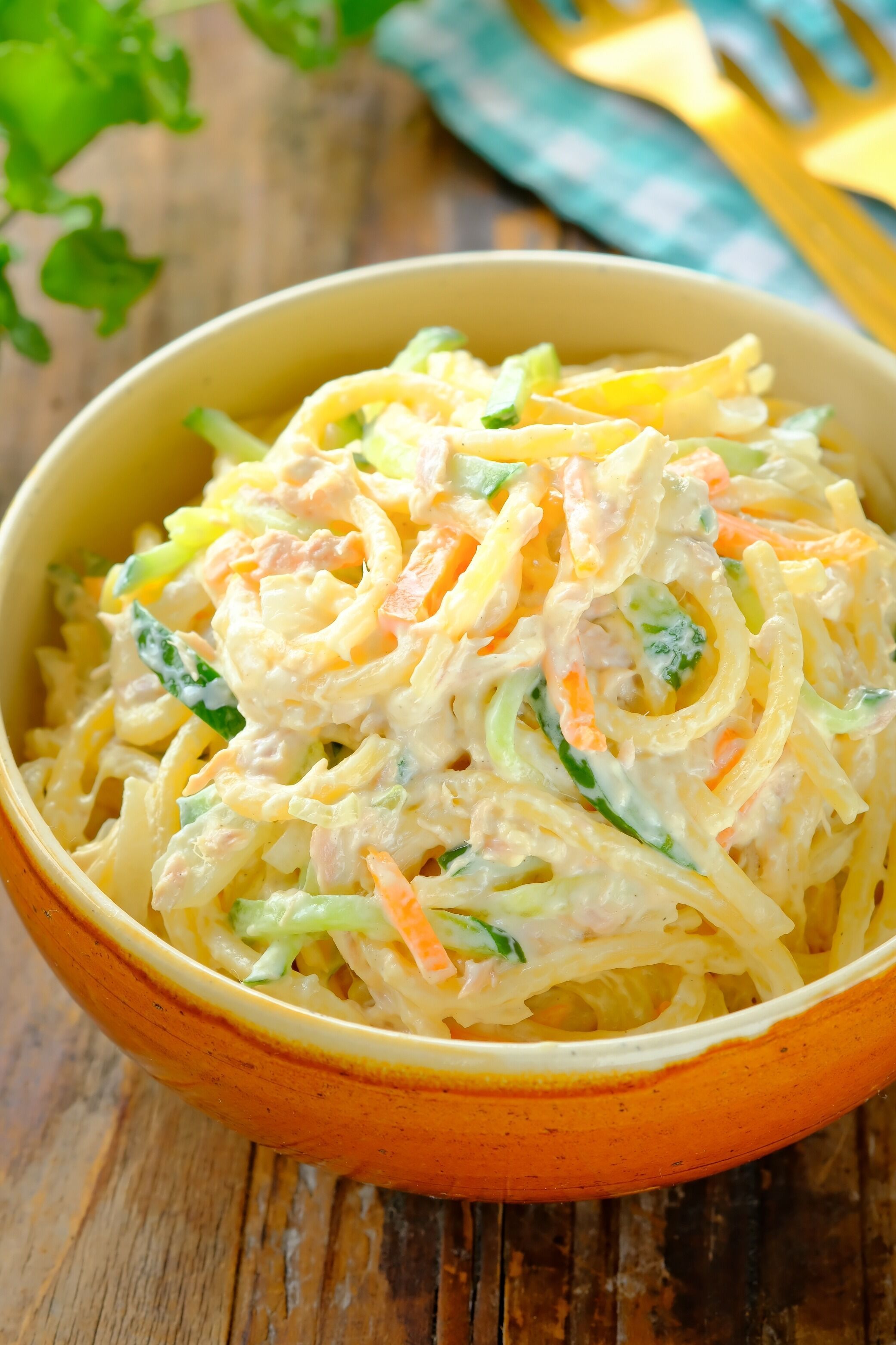 ずぼら喫茶開店♪オールレンチンで簡単すぎる「スパゲッティサラダ