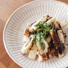 5分でズバッと完成!ちくわと長芋の海苔和えサラダ
