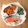 流行りの蒸籠で!【鮭大葉ご飯&かぼちゃそぼろ】一度に完成♩の工程2