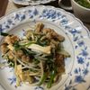 Hikeyの作ってみた!投稿(行列の定食屋さんの🍚豚ニラもやしのスタミナ生姜焼き定食🤩)