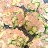 ワンパン♪切って混ぜて焼くだけ【ささみとオクラのチーズ焼き】の工程5