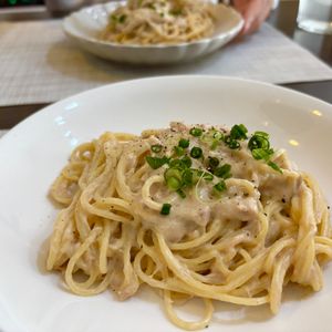 ぴよぴよの作ってみた!投稿(包丁不要!たったこれだけで旨い♡『和風ツナクリームパスタ』)