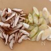 絶品すぎる♩椎茸のふわ玉中華スープの工程1
