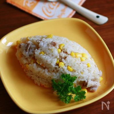 豚入りとうもろこしご飯
