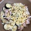 ワンパン10分♪【鶏ももとナスのチーズ焼き】の工程3