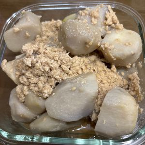 1061948の作ってみた!投稿(おつまみや副菜に☆『里芋のそぼろ味噌煮込み』)