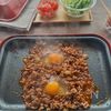 【和風タコライス】ホットプレートで作る！の工程3