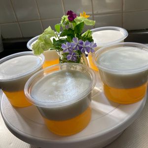 そら・ゆずの作ってみた!投稿(【まるでビール!?なリンゴゼリー】父の日や夏の思い出に♪)