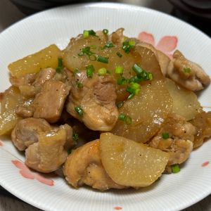 みーこの作ってみた!投稿(味がしみしみ♪『鶏大根の甘辛照り煮』【作り置き＊お弁当】)