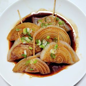 ふうかの作ってみた!投稿(玉ねぎがあま〜い♡簡単副菜！玉ねぎのポン酢照り焼き)