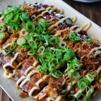 お好みソースで【千草焼き】