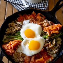 めちゃ旨！フライパン石焼きビビンバ風ごはん