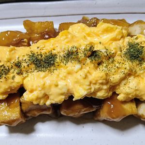はるねこの作ってみた!投稿(ご飯がすすむ★節約レシピ「厚揚げの甘酢タルタル南蛮」)