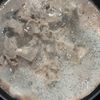 香ばし舞茸と豚しゃぶの豆腐ごま酢和えの工程1
