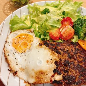 ryocoの作ってみた!投稿(フライパンで簡単てりやきハンバーグ)