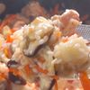 もち米いらず！お正月の残り餅で【定番五目おこわ】の工程6