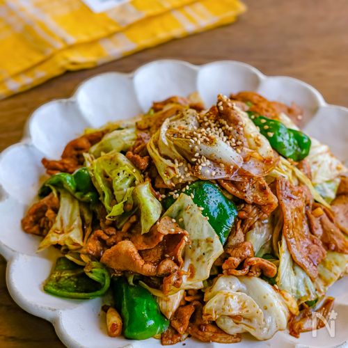 回鍋肉【豚バラで簡単!コク旨甘辛だれ】