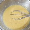 白だしあんが美味♡胃腸にやさしい【卵と豆腐のふわふわ焼き】の工程1