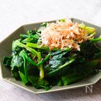 【レンジで簡単】ほうれん草の無限サラダ