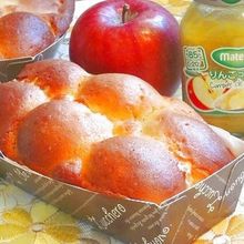 りんごコンポート入りちぎりパン♪