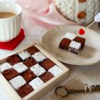 生クリーム不使用！
ふわっと香るミルクティー生チョコ