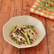 『デパ地下風』ひじきと根菜のごまマヨサラダ