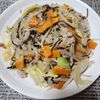 とももの作ってみた!投稿(【塩こんぶで肉野菜炒め】パパッと栄養満点!うま味たっぷり)