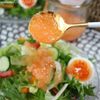 野菜たっぷり・すりおろし旨ドレッシング。