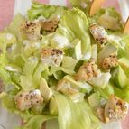 レタスとチキンのサラダ～マヨレモンソース～