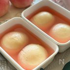 贅沢な味わい【桃のコンポート】美肌効果やむくみスッキリ。