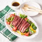 牛肉のごちそうサラダ ゆず胡椒ドレッシング添え