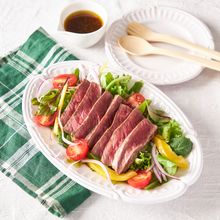 牛肉のごちそうサラダ ゆず胡椒ドレッシング添え