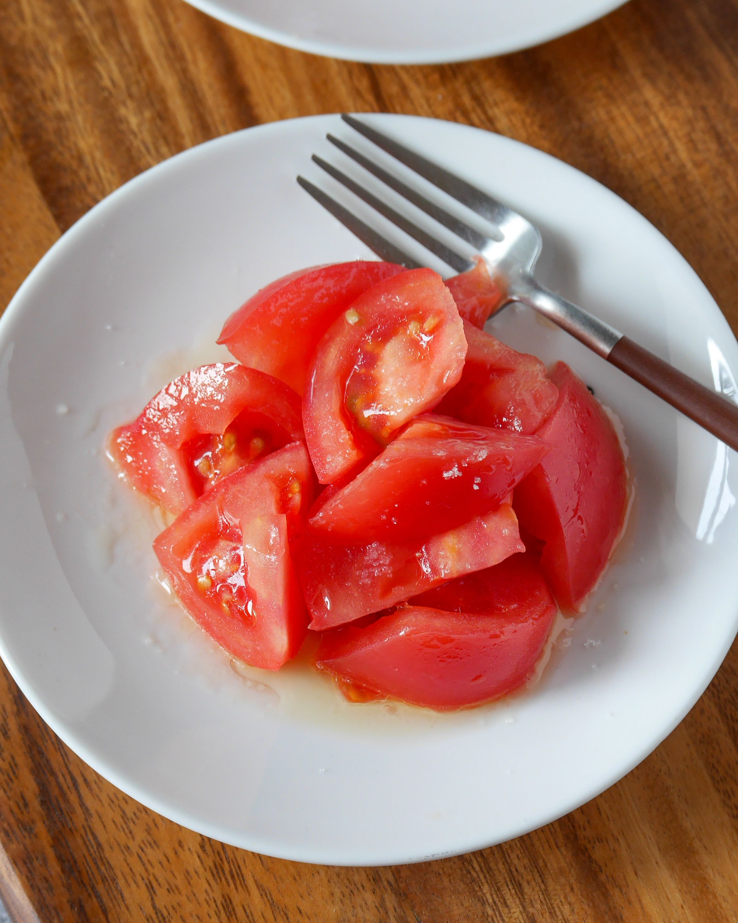 冷やしトマトのマリネ風 | レシピサイトNadia