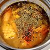 えんぢさんの作ってみた!投稿(【シーフードカレースープ】うまみたっぷり！お手軽簡単に！)