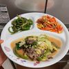 ケの作ってみた!投稿(少ないお肉で大満足♪牛こまときゃべつとピーマンのスタミナ炒め)