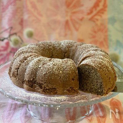 グルテンフリー&バター不使用☆超簡単♪紅茶のパウンドケーキ