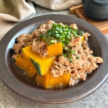 煮崩れナシ！レンジで簡単♪【かぼちゃのそぼろあん】