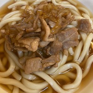 くだもの大好き🧡の作ってみた!投稿(【絶品♡わが家の肉うどん】甘辛お肉とおつゆの相性ばっちり！)