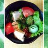 チョロリスの作ってみた!投稿(【豆腐とレタスのチョレギサラダ】簡単ボリュームサラダ♪)