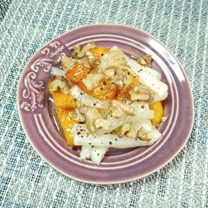 M＊Pの作ってみた!投稿(【大根と柿のラペ】食卓が華やぐ簡単なのにお洒落な一皿♪)