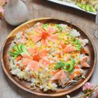 ＊エビとイクラでお花見ちらし寿司＊