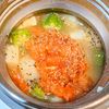 えんぢさんの作ってみた!投稿(【さっぱり梅だし冷製スープ】レンチンでかんたんダイエット!)