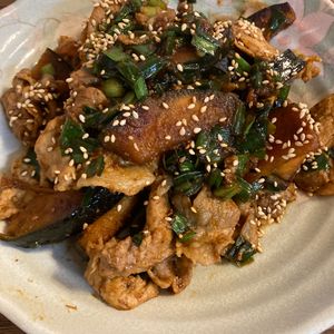 くだもの大好き🧡の作ってみた!投稿(【かぼちゃと豚肉のニラだれ炒め】ほくほく♡ニラだれで風味UP)