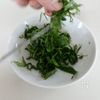 【レンジで簡単・包丁不要】もやしと大葉のおひたしの工程3