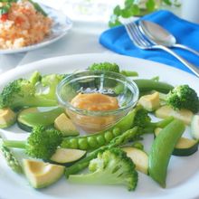 緑野菜の和風バーニャカウダー ☆おもてなし料理にも☆