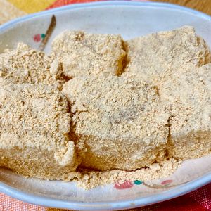 Kの作ってみた!投稿(材料3つでもっちり簡単！わらびもち)