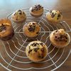 こむぎの作ってみた!投稿(米粉のチョコチップバナナマフィン)