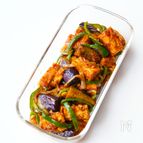 簡単♪厚揚げと彩り野菜の回鍋肉風【作り置きおかず】
